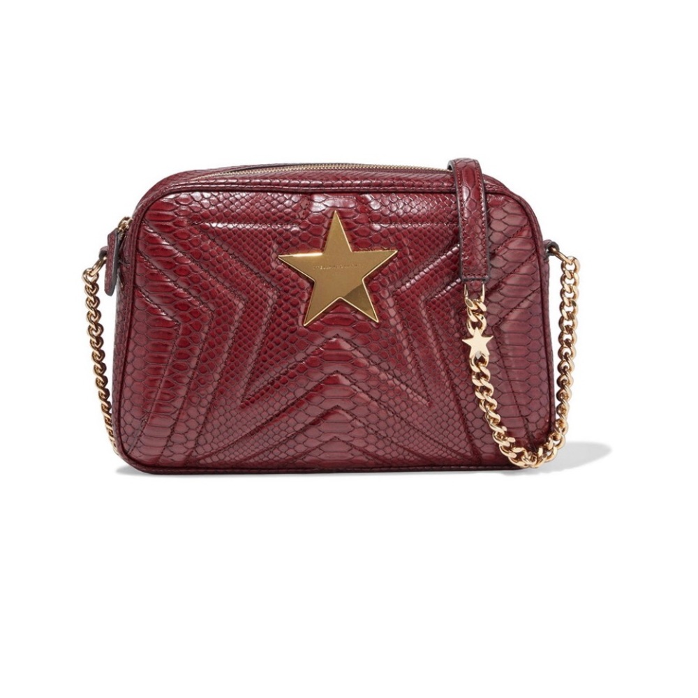 Stella McCartney Star Quilted Snake Bag